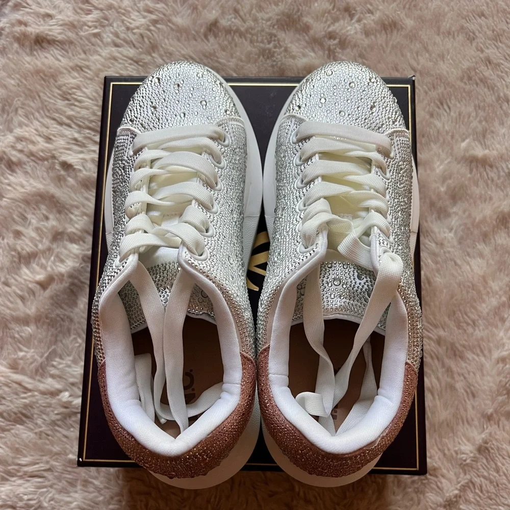 Inc. Rhinestone Platform Sneakers - Picture 2 of 10